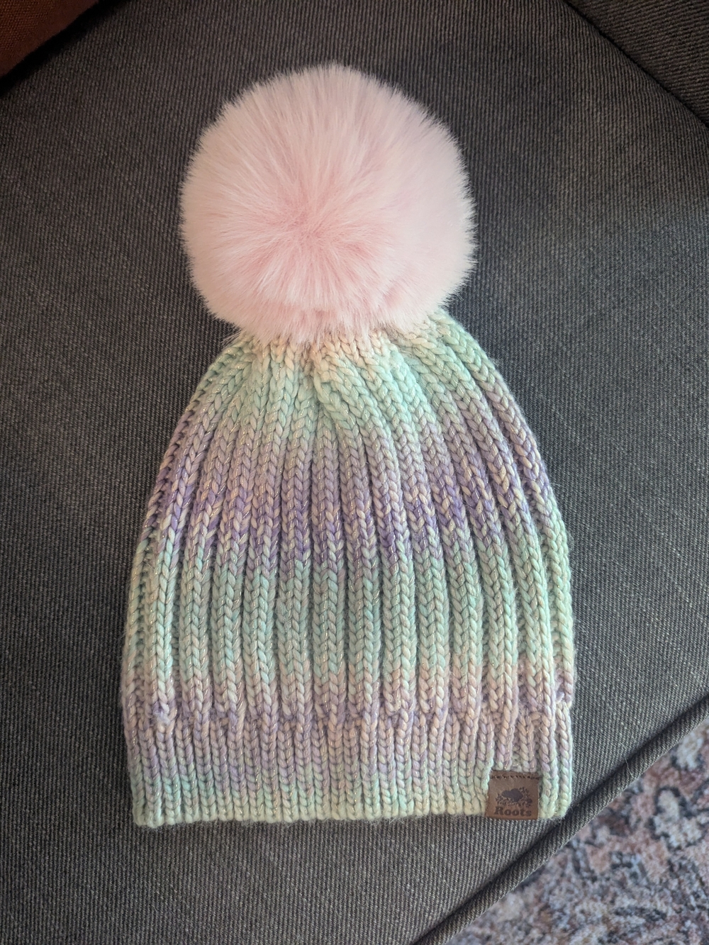 Roots Kids Pom Pom Hat
